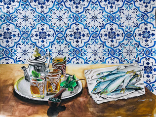 Passage en Marrakech