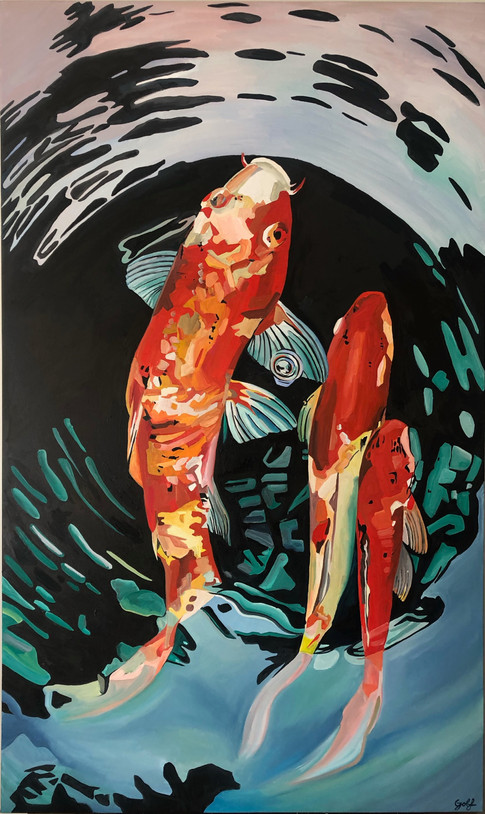 Red Koi SOLD