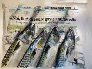 Fish is against Fascism SOLD