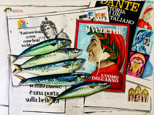 The Divine Comedy of the Fish SOLD