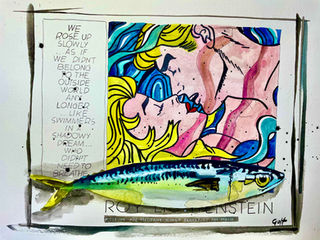work by lichtenstein and the fish