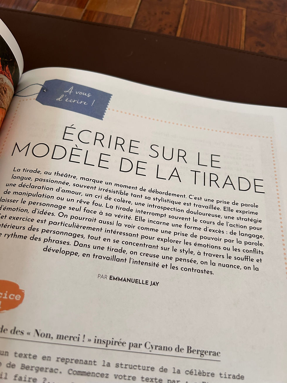 Écrire pour s'affirmer