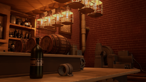 Bar close up