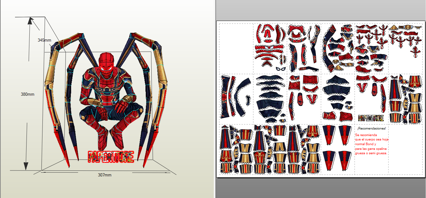 Схема кольца человек паук. Чертеж железного человека паука. Паперкрафт Железный человек паук. Железный человек паук из бумаги. Как сделать железного человека паука.