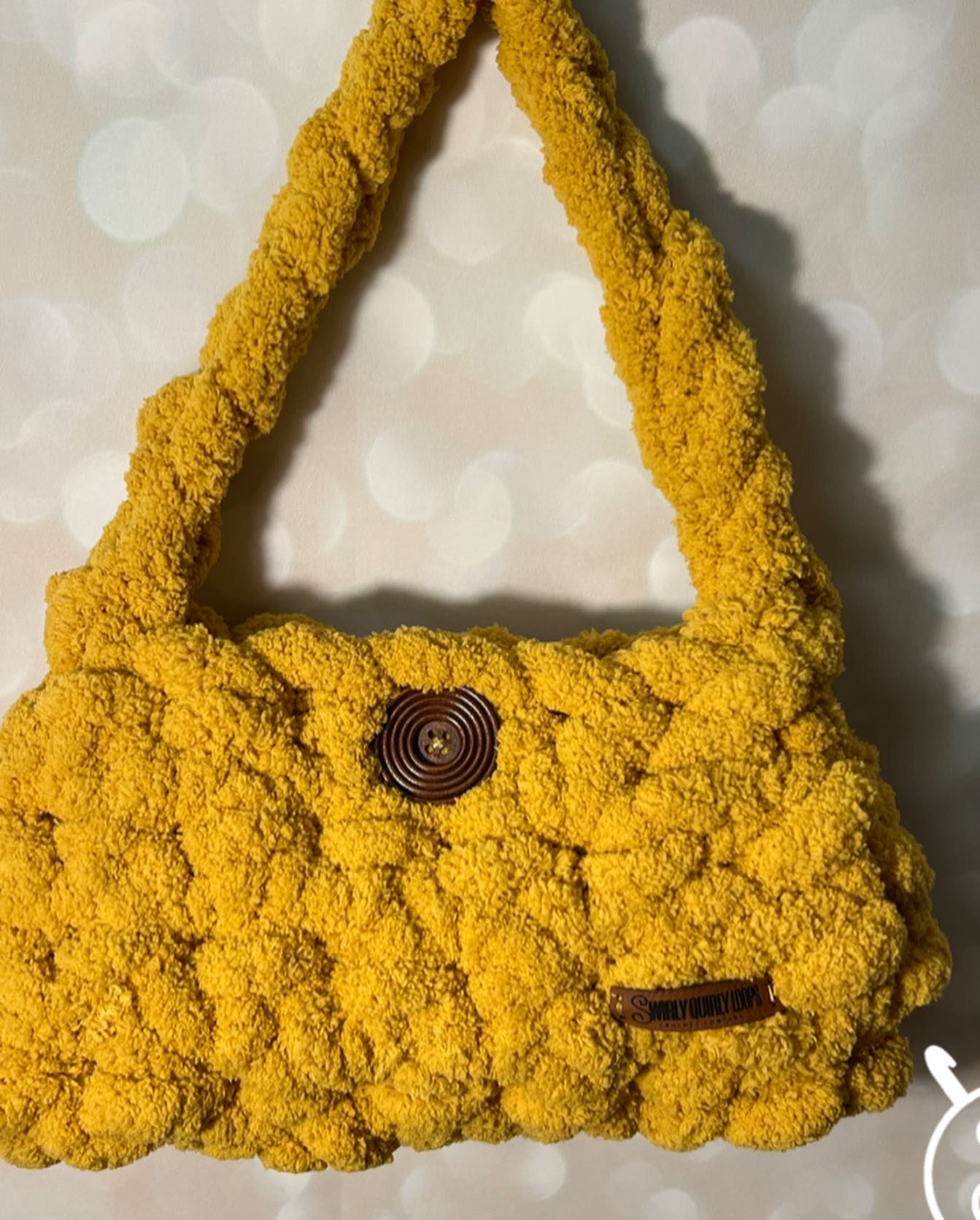 Fluffy Baguette Purse 