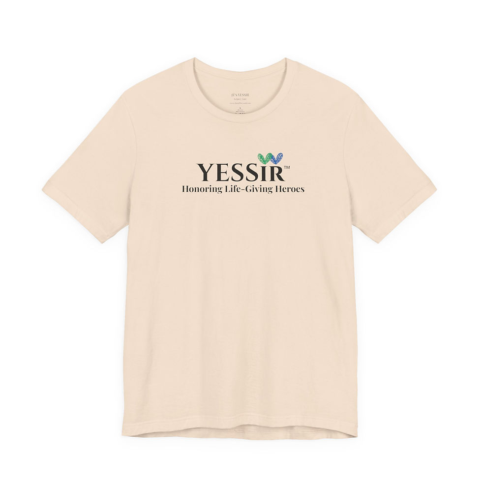 Thumbnail: JT's YESSIR Legacy Line Unisex Tee