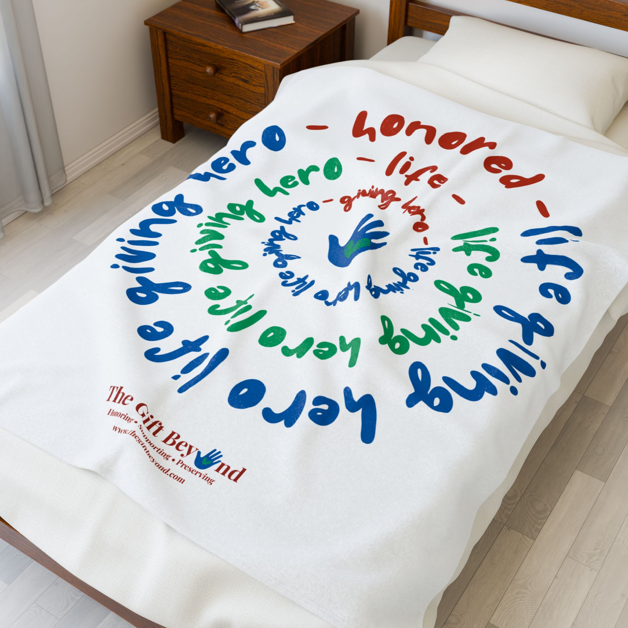 Hero Walk Memory Blanket