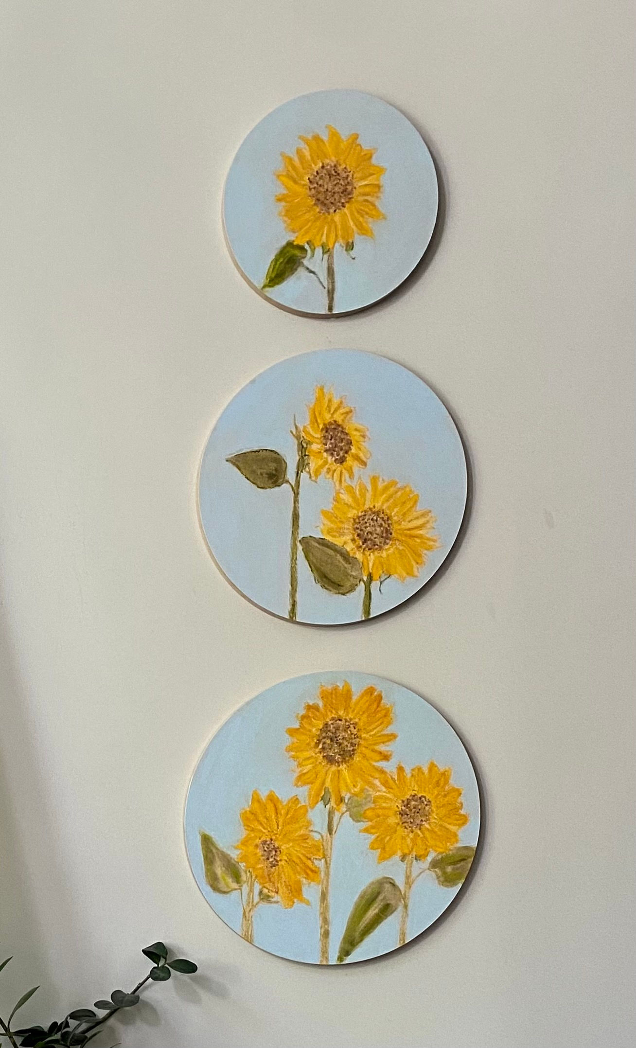 Sunflowers Set of 3