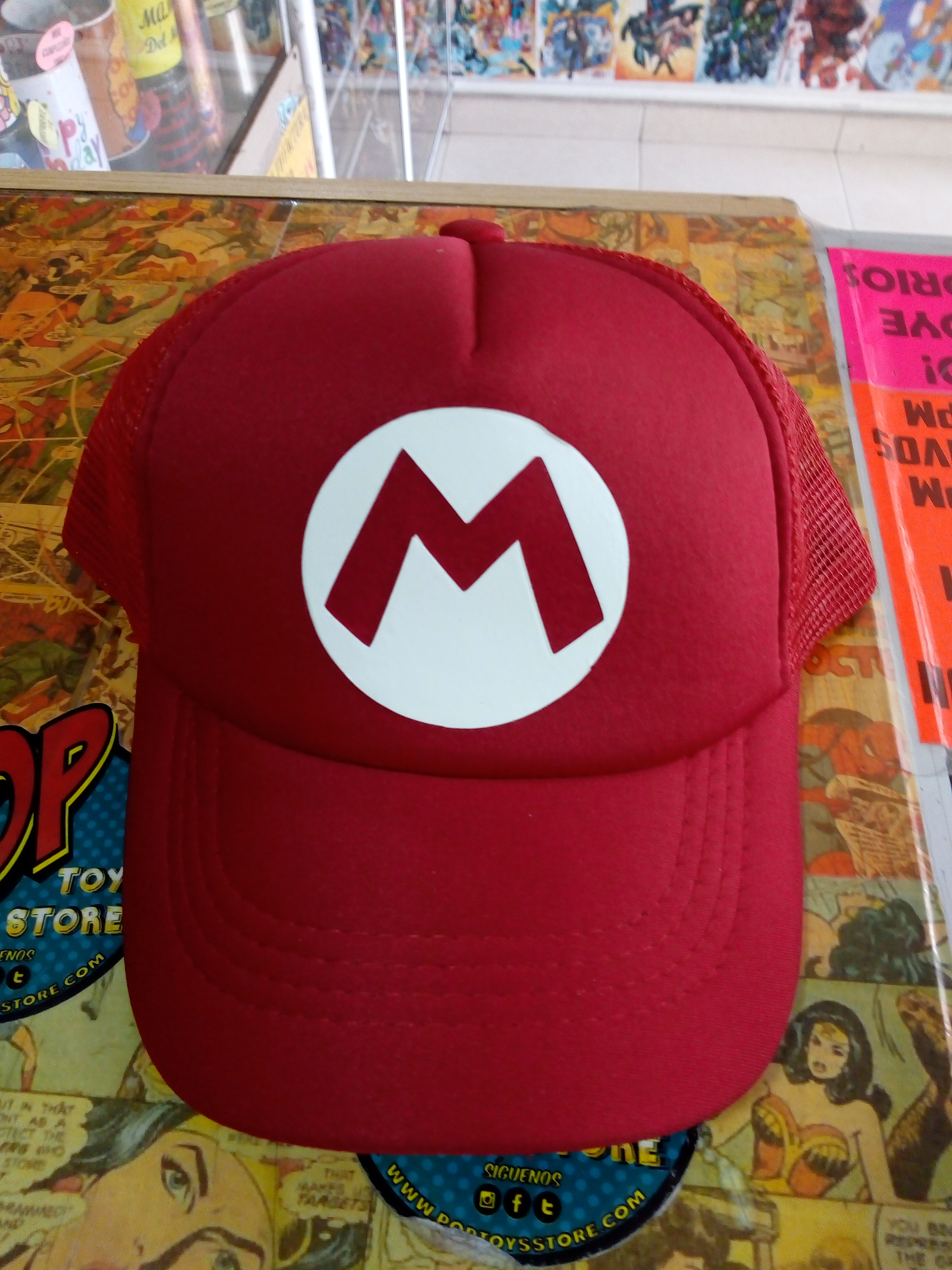 Gorra Malla Mario