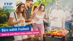 FDP wieder drittstärkste Partei im Kanton Bern