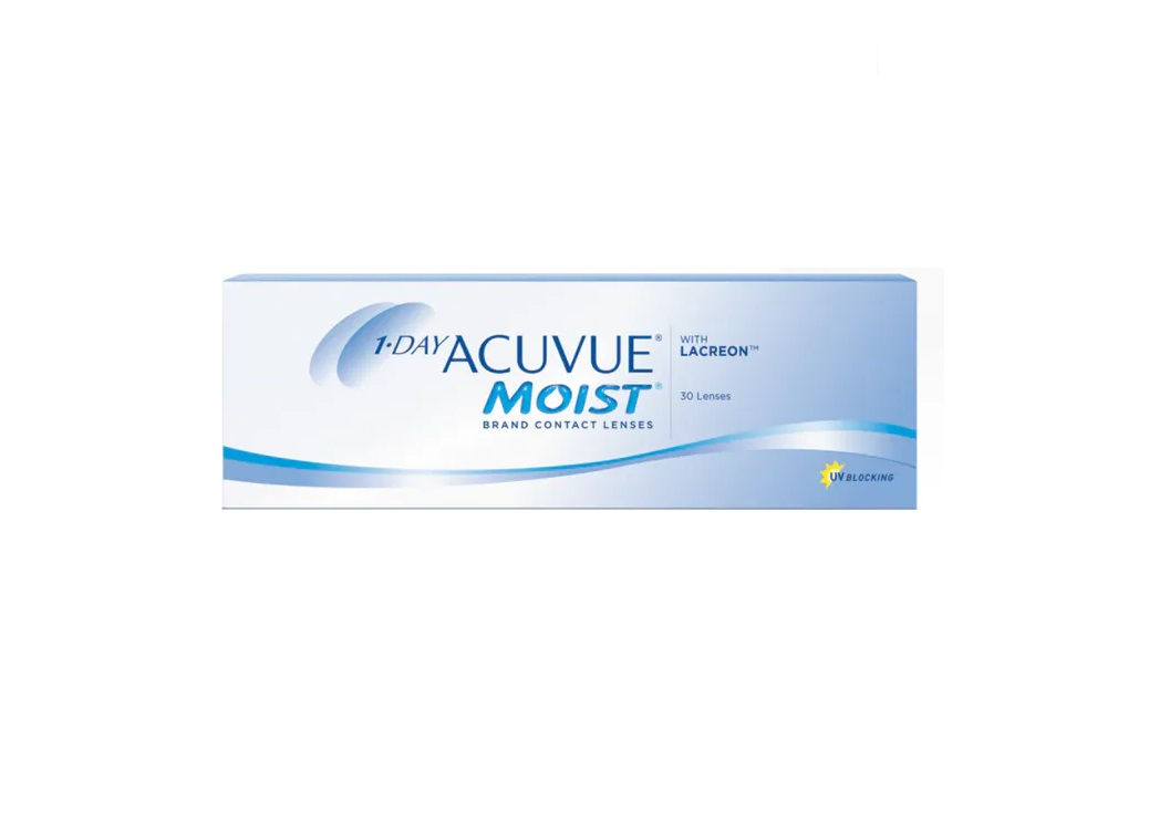 ACUVUE Moist 1 Day｜日拋透明隱形眼鏡｜每盒30片