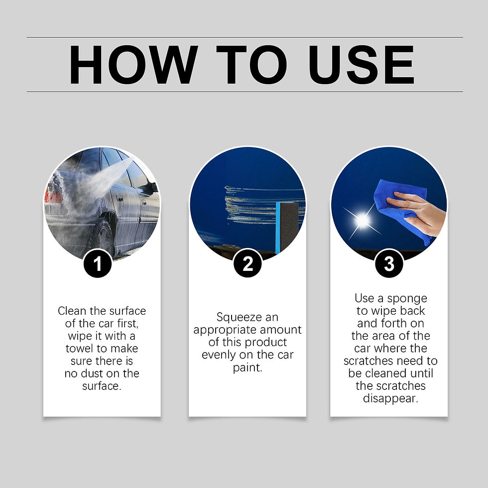 Thumbnail: Car Scratch Remover Paint Care Tools Auto Swirl Remover Scratches Repair Polish