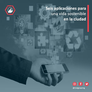 Seis aplicaciones para una vida sostenible en la ciudad