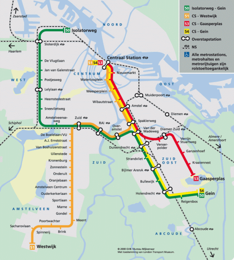 Metro de Ámsterdam