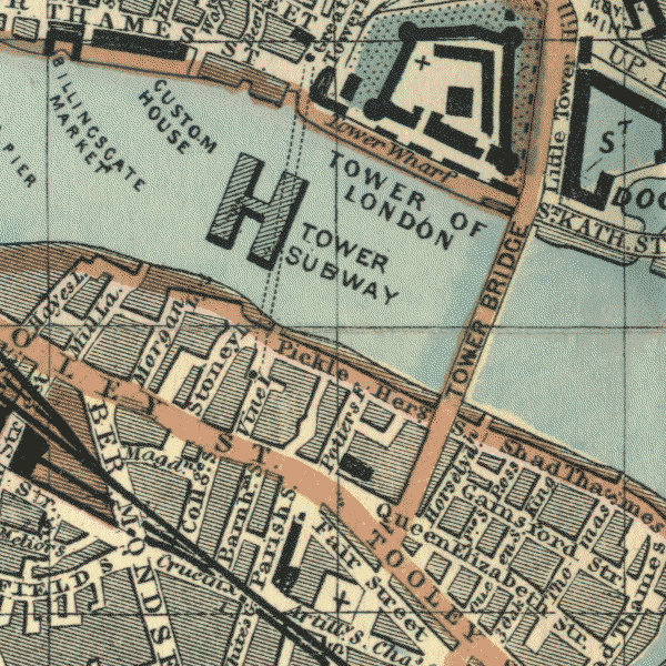 Tower Subway Map