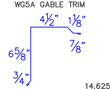 WG5A Gable Trim