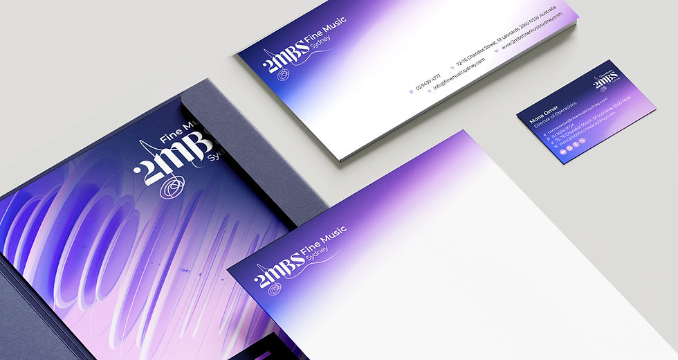 2MBS Fine Music Sydney Branding