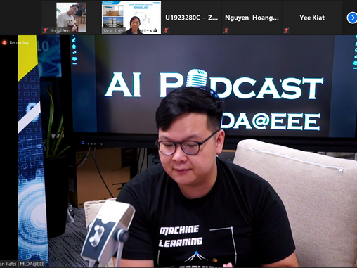 MLDA@EEE AI Podcast series