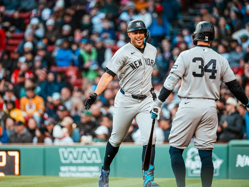 Yankees blank Red Sox 4-0 behind Stanton’s big night and Gil’s solid start