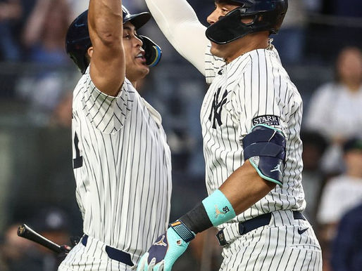 Stanton drives in five as the Yankees take down the Orioles 8-4