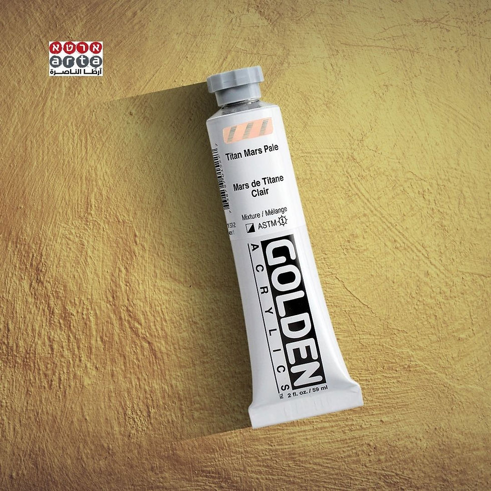 צבעי אקריליק 59 מ''ל Golden - Titan Mars Pale