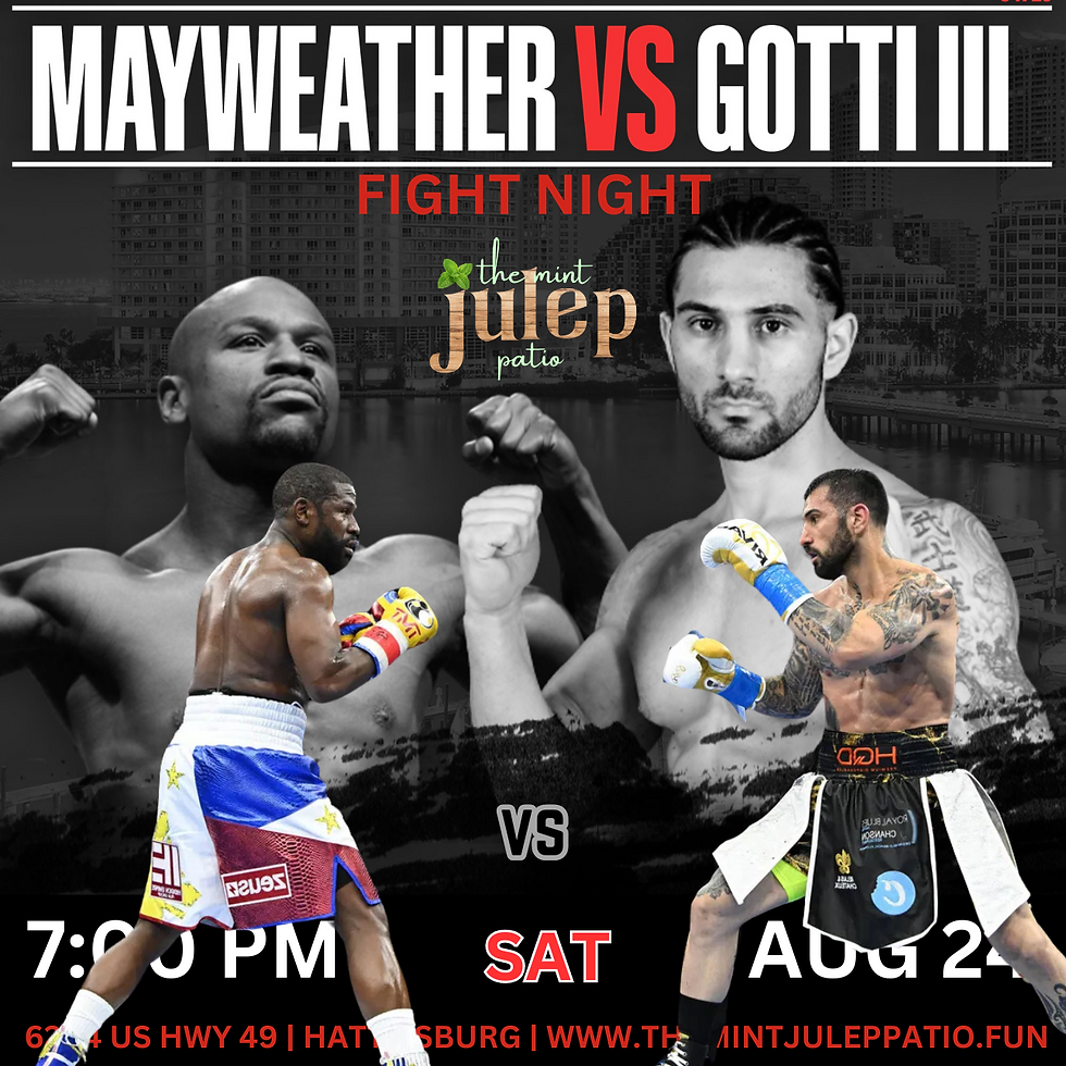 Saturday Night Vibes: FIGHT NIGHT