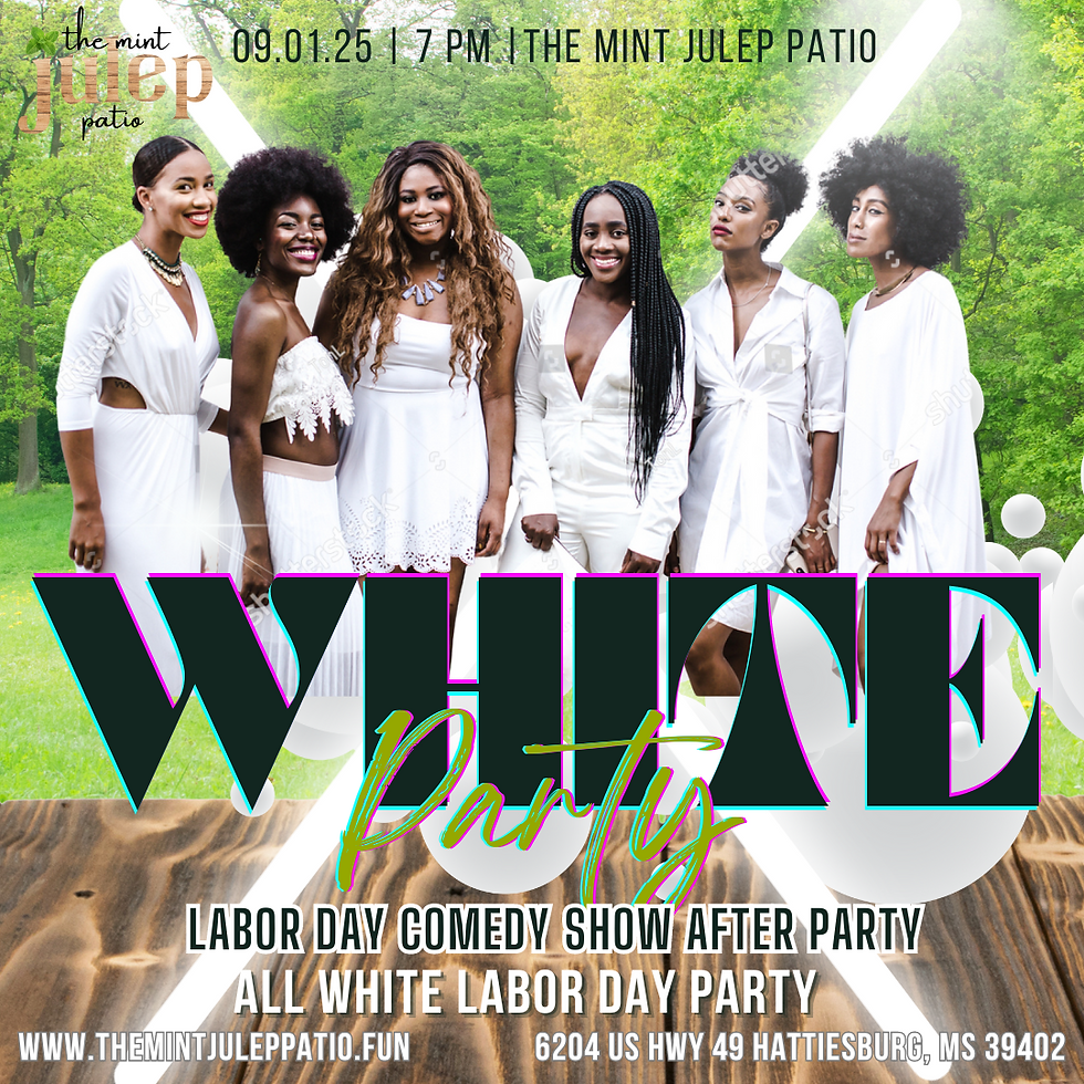 White Labor Day Comedy Show Official After Party