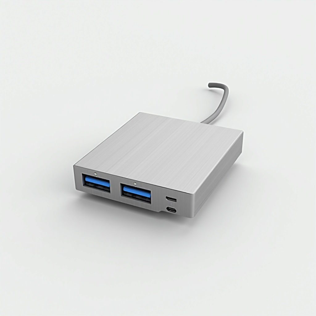 Hub Usb Geométrico