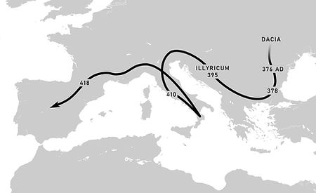 Visigoths Migration