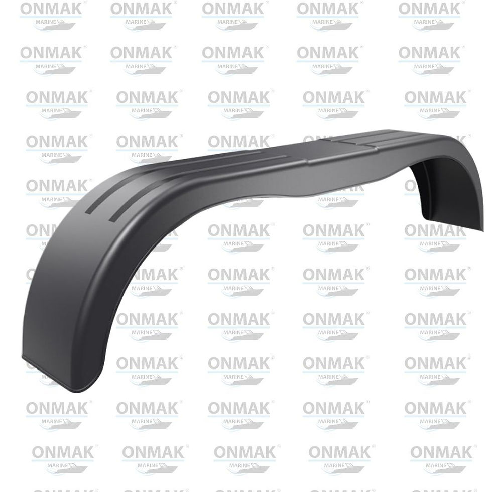 Römork Plastik Çamurluk - Çift Dingil için - 240 mm genişlik