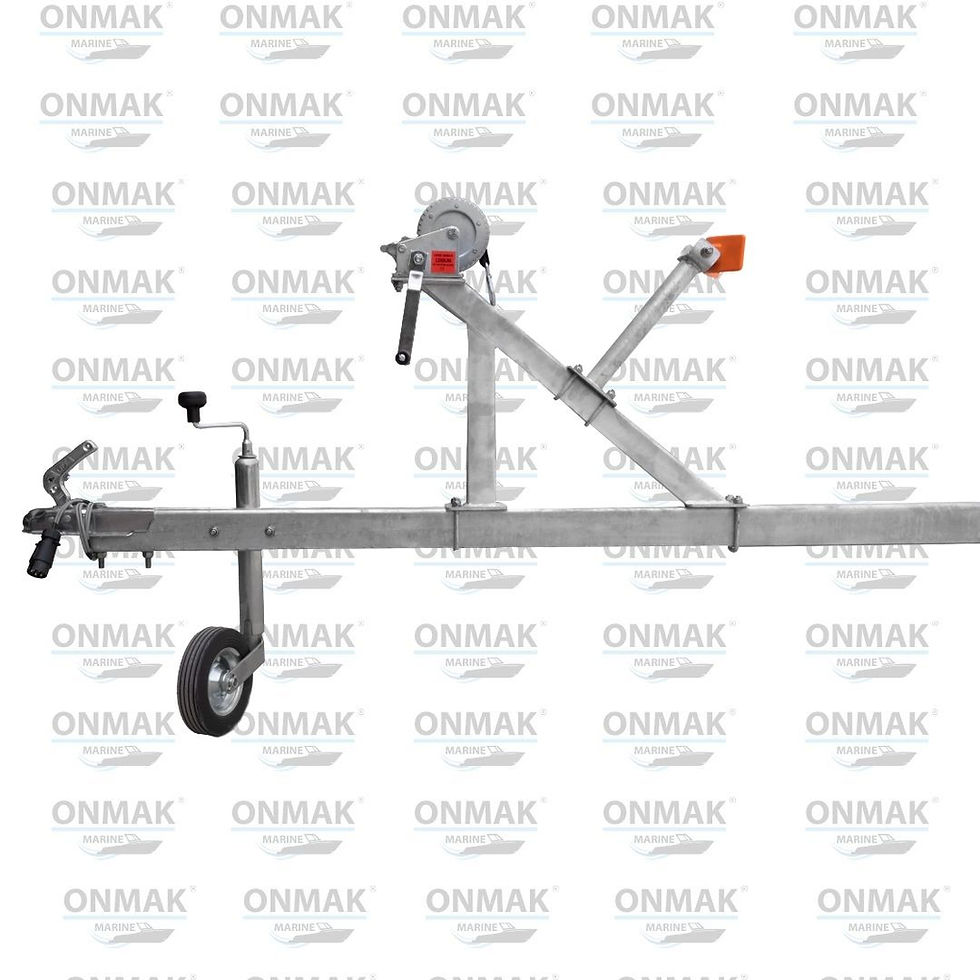 Küçük resim: ANT 160 H-tekne römork 6mt 800kg