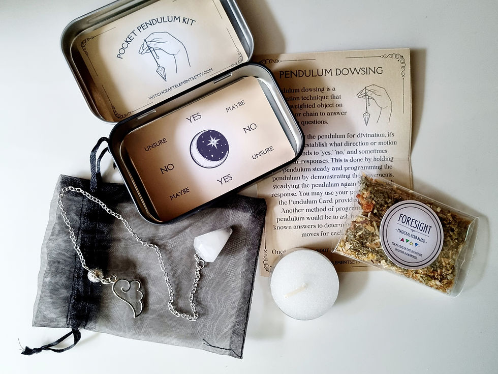 Thumbnail: Pocket Pendulum Divination Kit