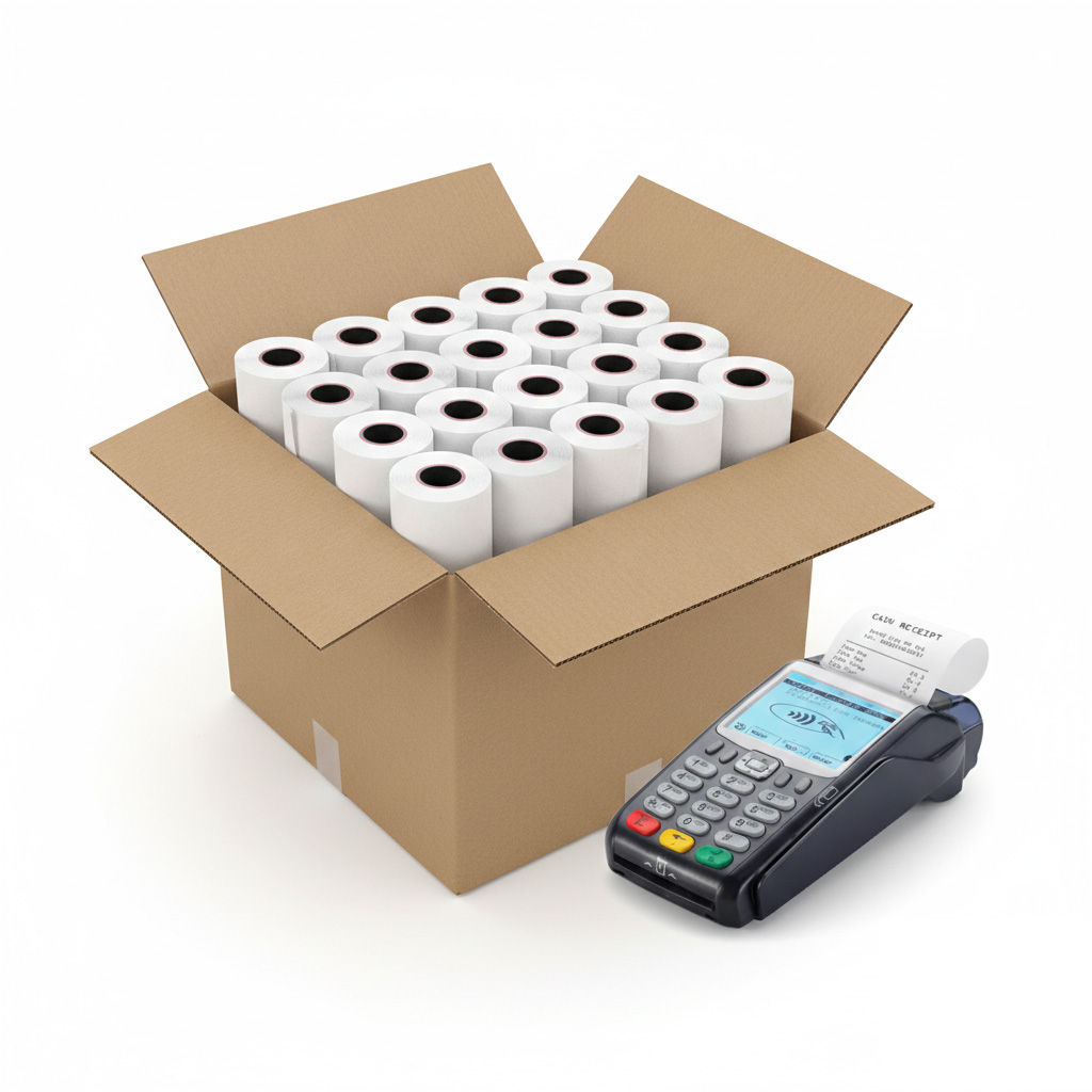 Kassarollen 57mm x 30mm thermisch papier voor pinapparaat