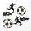 Thumbnail: Set of 6 football cupcake toppers