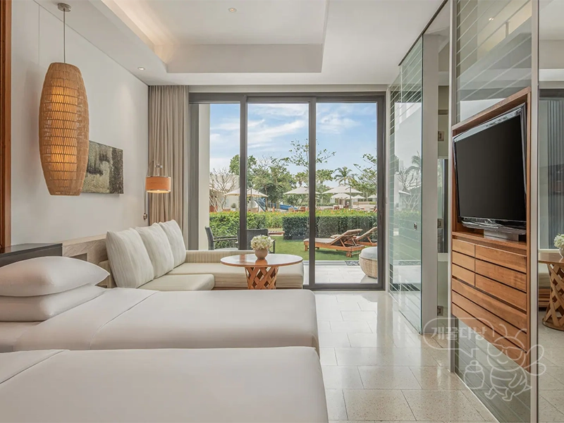 다낭 하얏트 리젠시 정원 전망 트윈룸