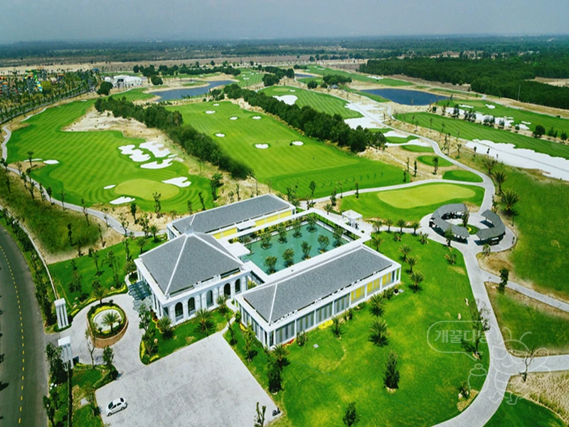 다낭 빈펄 골프장 남호이안 클럽 하우스, 골프코스