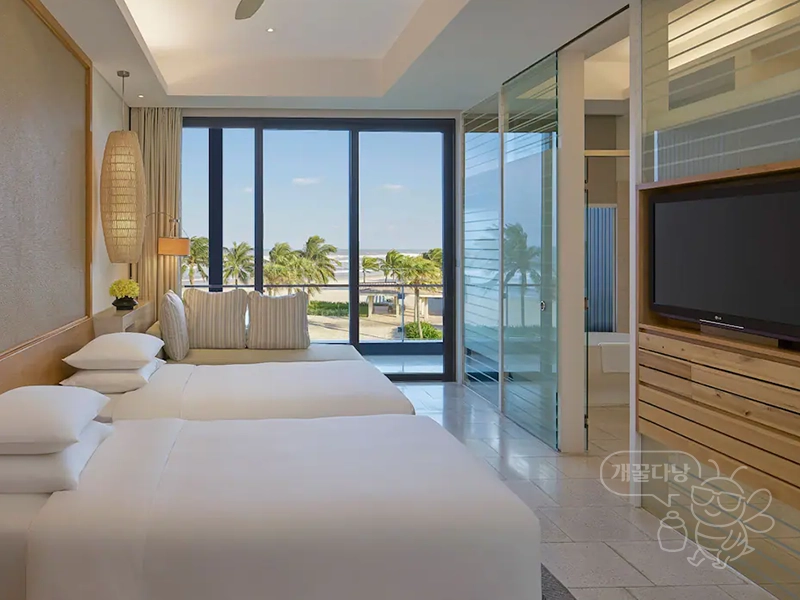 다낭 하얏트 리젠시 트윈베드 오션뷰 룸