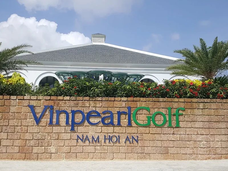 다낭 빈펄 골프장 남호이안 입구