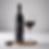 a bottle of red wine