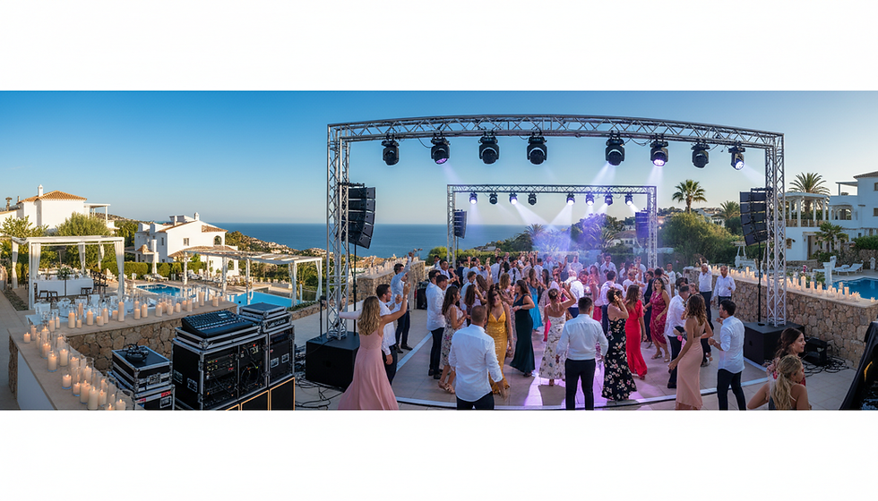 Wedding Sound Packages in Alicante: the key to an unforgettable event