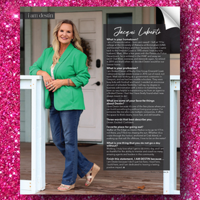 “I Am Destin” feature in VIP Destin Magazine | September 2025 Issue