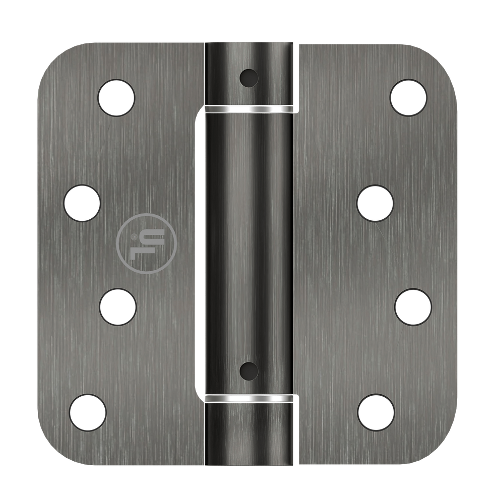 Thumbnail: 4" x 4" Residential Spring Hinge, 5/8" Radius – SP4406