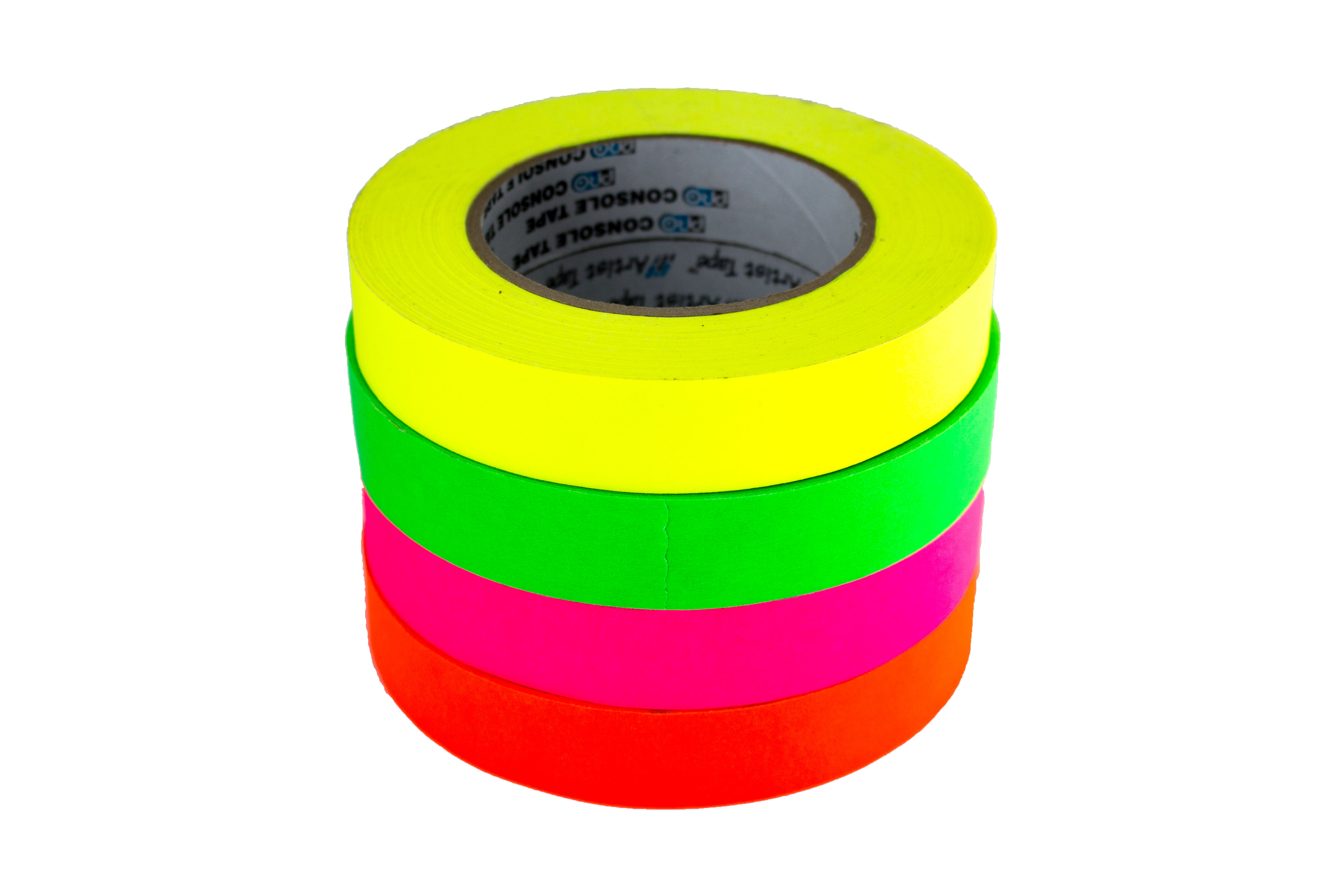 1" paper tape (fluorescent)