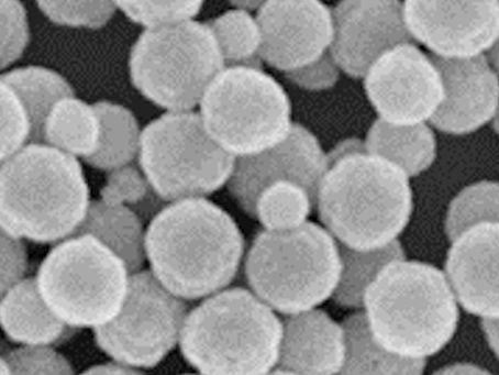 TEM image of nanoparticles
