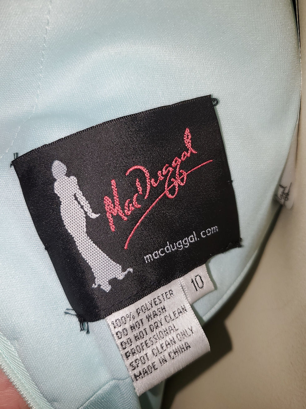 Thumbnail: NWOT Mac Duggal size 10