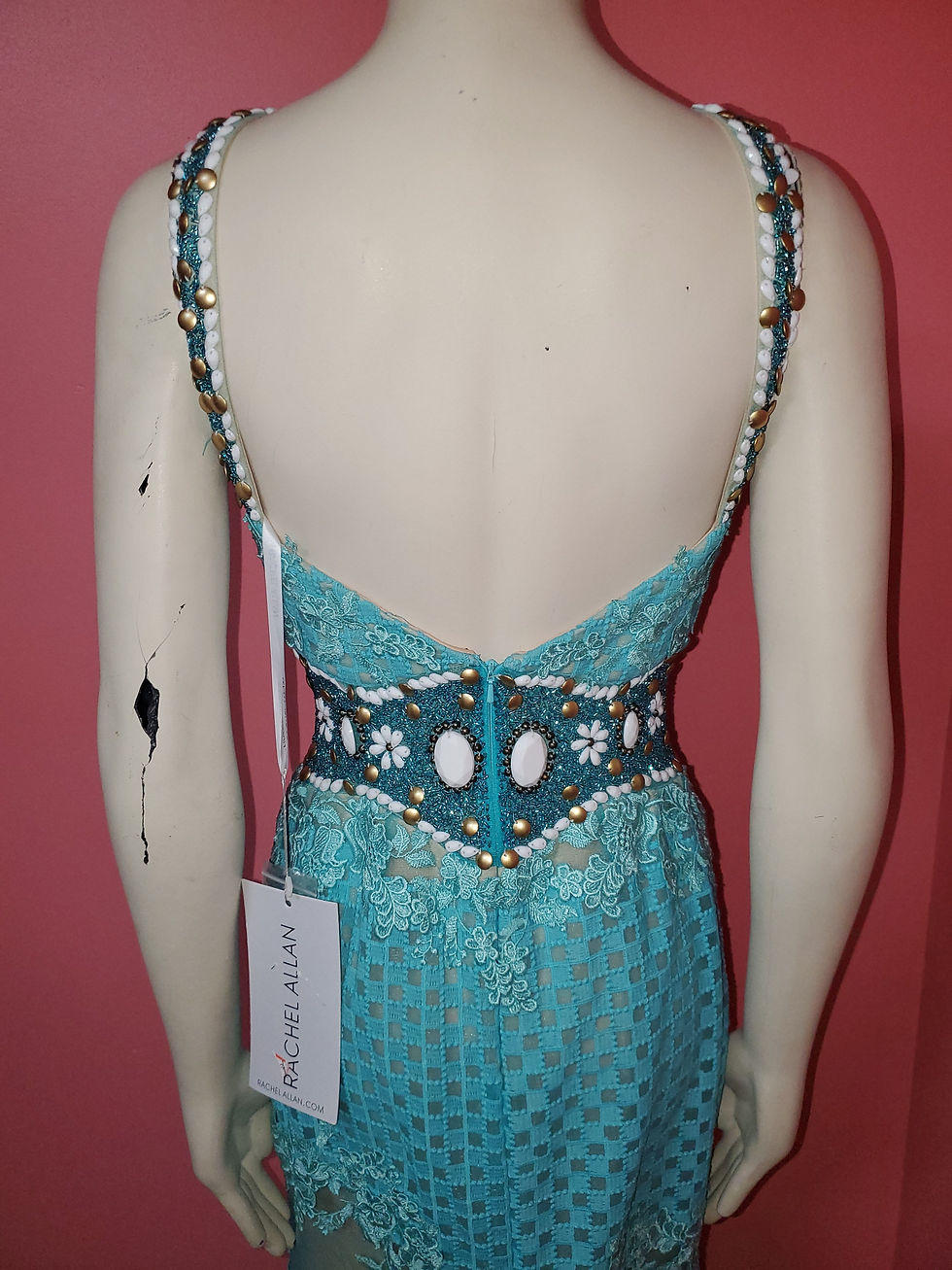 Thumbnail: NWT Rachel Allan Mermaid size 8