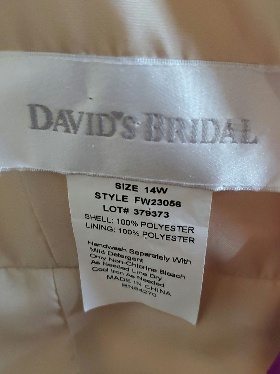 Thumbnail: Mother of Dress size 14W