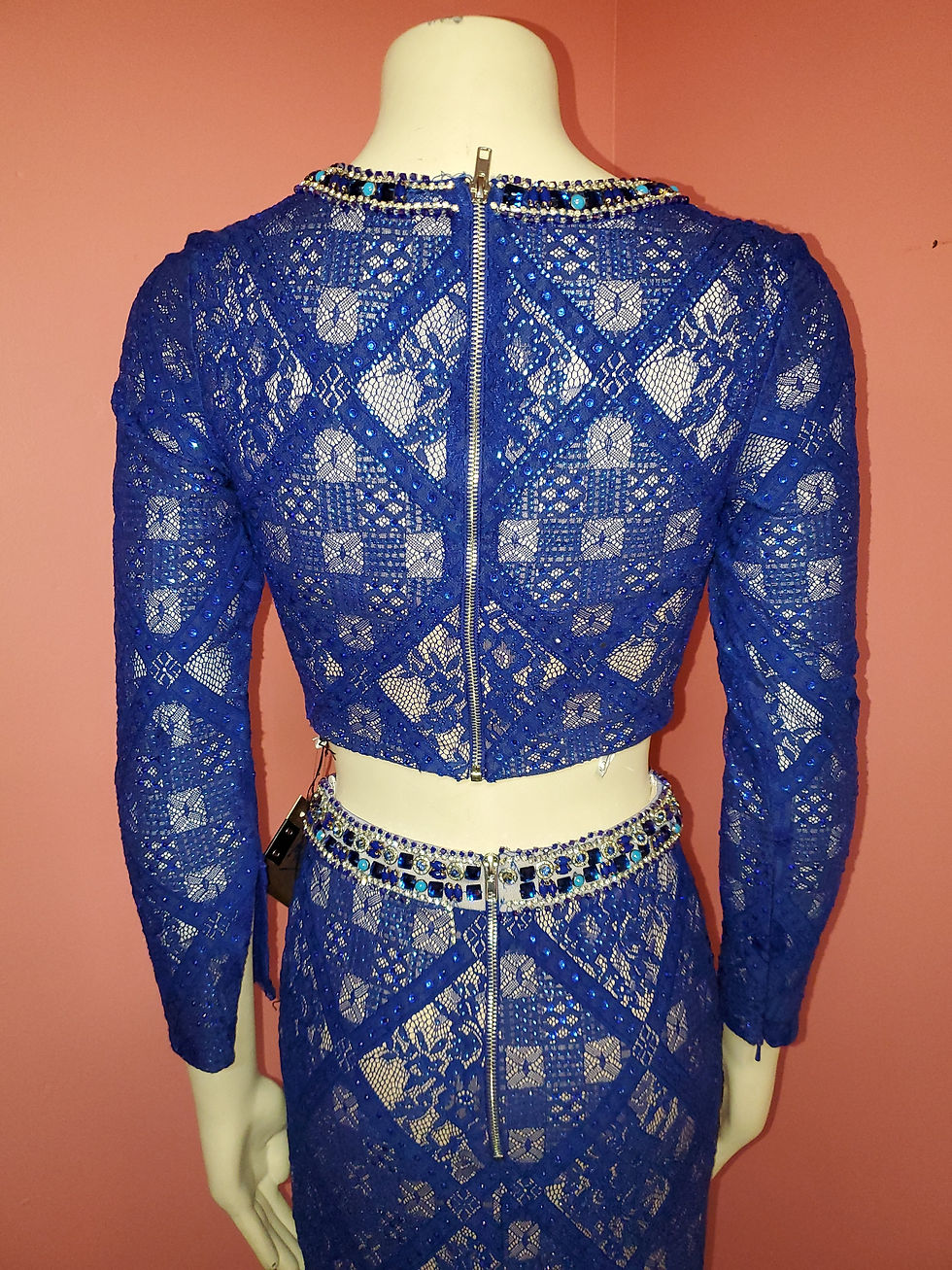 Thumbnail: NWT Mac Duggal Two Piece size 4