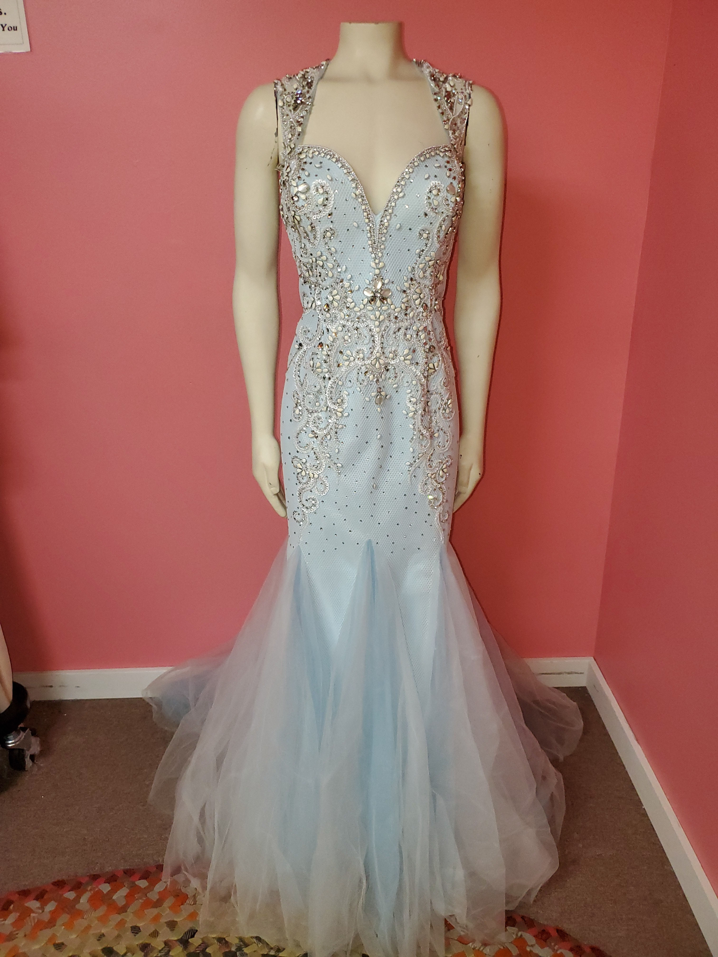 NWT Envious Mermaid Prom Dress size 16