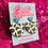 Thumbnail: Cow Print Love Heart Detailed Earrings - Matching necklace also available 
